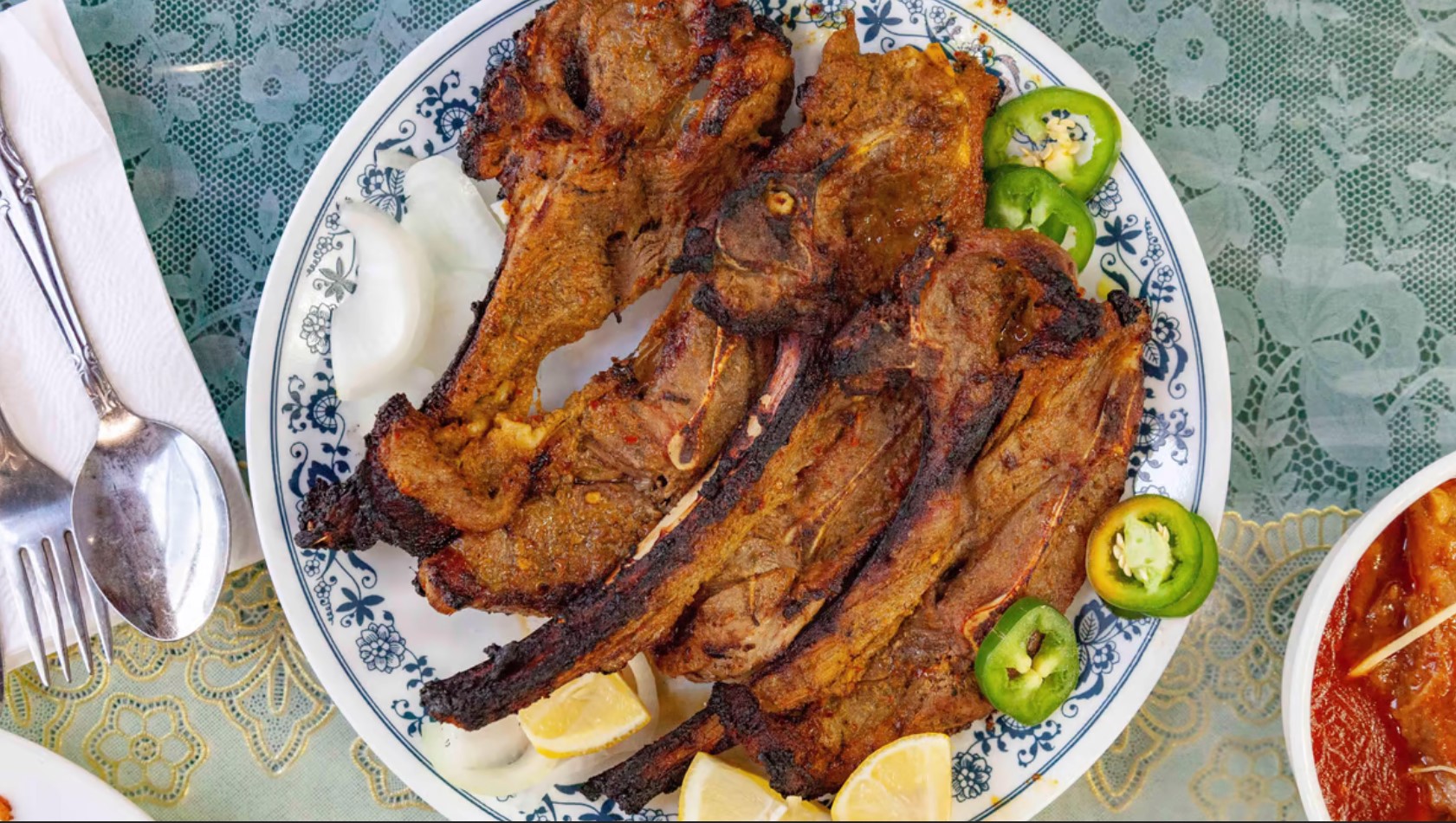 Kabab King signature dishes Chicken TikkaLamb ChopsBeef Nehari